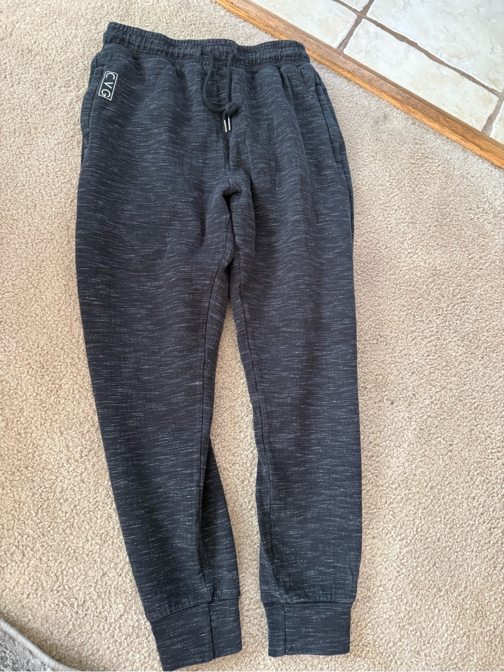 CVG (Constantly Varied Gear) grey joggers Size M